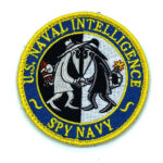 U.S. Naval Intelligence Spy vs Spy Patch – With Hook and Loop