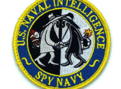 U.S. Naval Intelligence Spy vs Spy Patch – With Hook and Loop