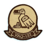 VAQ-137 Rooks Tan Squadron Patch