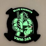 VMM-365 REIN Blue Knights PVC Glow Patch