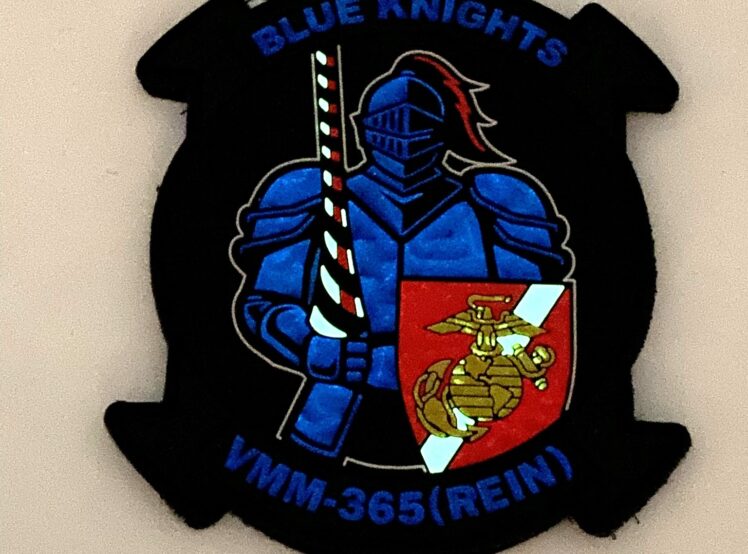VMM-365 REIN Blue Knights PVC Patch