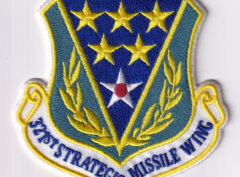 321s Strategic Missile Wing Patch