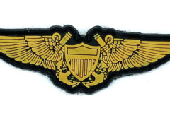 Naval Flight Officer Wings PVC Patch