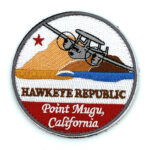 Point Mugu E-2 Hawkeye Republic Shoulder Patch – With Hook and Loop
