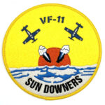 VF-111 Sundowners Patch – With Hook and Loop
