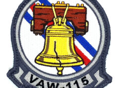 VAW-115 Liberty Bells Friday Patch – With Hook and Loop, 4″