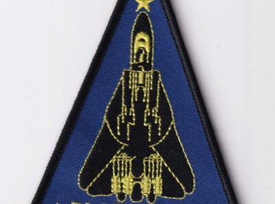 VF-213 Black Lions F-14 Patch – Plastic Backing, Sew on, 4.5″