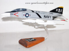 VF-84 Jolly Rogers F-4b Model, 1/42 (18″) Scale, Mahogany, Navy, Fighter (Clearance