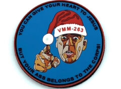 VMM-263 R. Lee Ermey Christmas Shoulder Patch