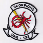 VAQ-132 Scorpions Squadron Patch