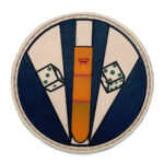 711th Bomb Squadron, 447th Bomb Group, WWII Tribute, PVC 3.5 Inch Patch