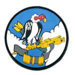 825th Bomb Squadron, 484th Bombardment Group, WWII Tribute, 3.5 inch, PVC Patch