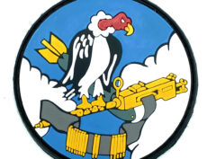 825th Bomb Squadron, 484th Bombardment Group, WWII Tribute, 3.5 inch, PVC Patch