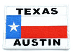 Austin Texas Patch – Hook and Loop