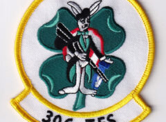 306th Tactical Fighter Squadron The Gunners, 4 inch Patch