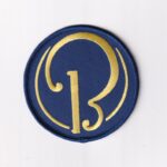 Beechcraft Blue and Gold Logo Shoulder Patch