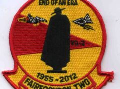 VQ-2 Sandeman, The End of the Era, 4-inch, Patch -Hook and Loop