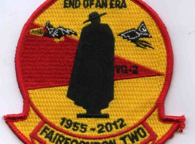 VQ-2 Sandeman, The End of the Era, 4-inch, Patch -Sew On
