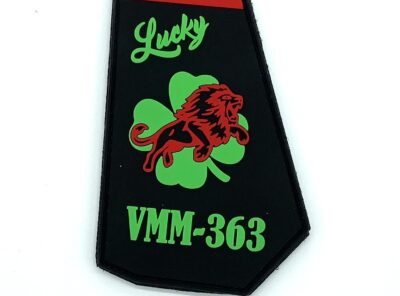 VMM-363 Red Lions V-22 Tail Flash PVC Patch