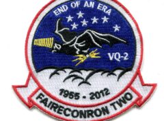 VQ-2 Bats, End of An Era, 4-inch Patch – Hook and Loop