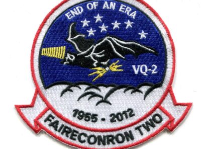 VQ-2 Bats, End of An Era, 4-inch Patch – Sew On