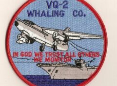VQ-2 Whaling Co, In God We Trust, 3.5 inches, Patch – Hook and Loop